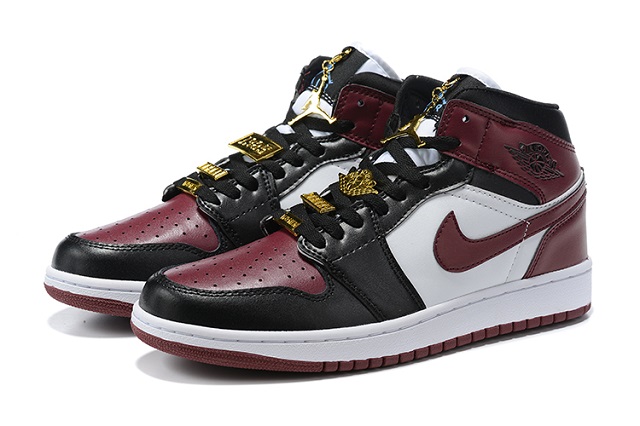 Air Jordan Retro 1 Grade AAA Beetroot/Gold Pendants